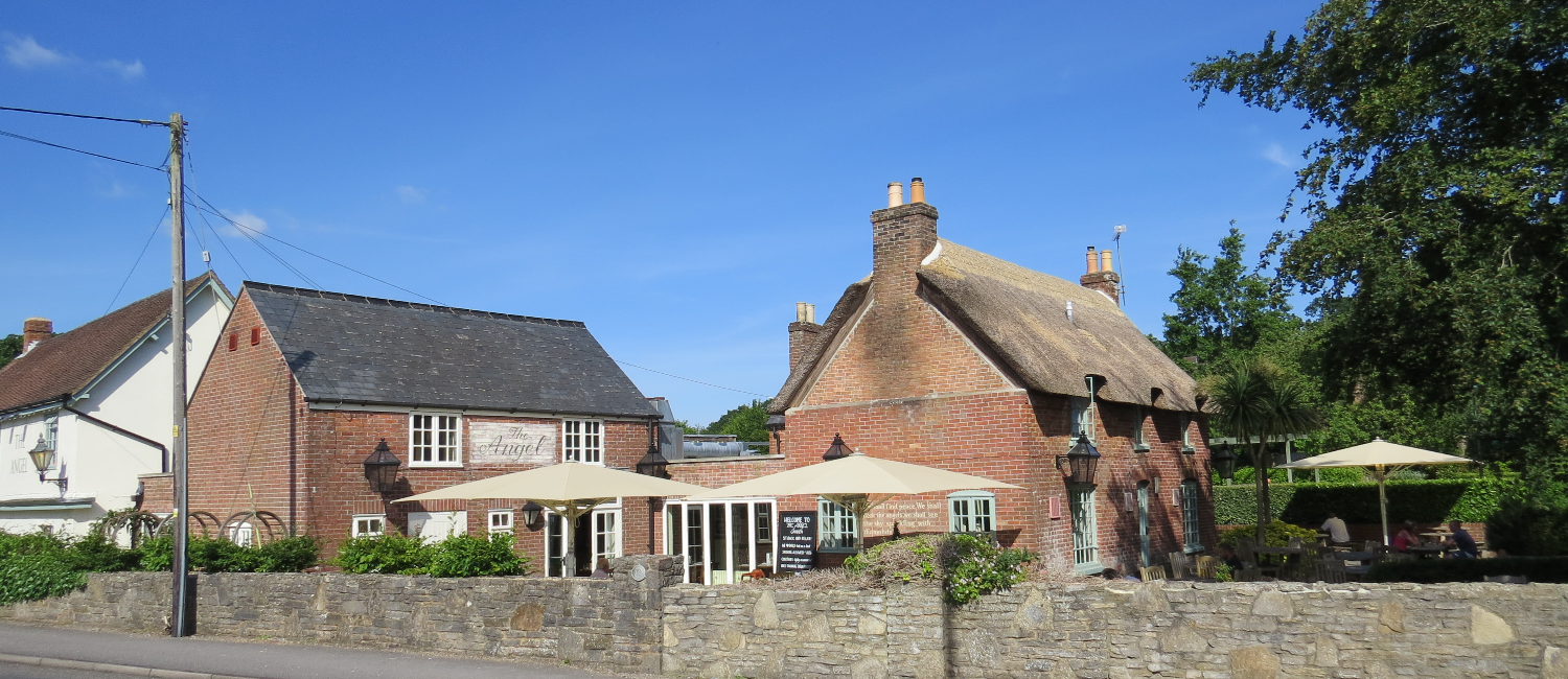 The Angel historic pub in Ferndown